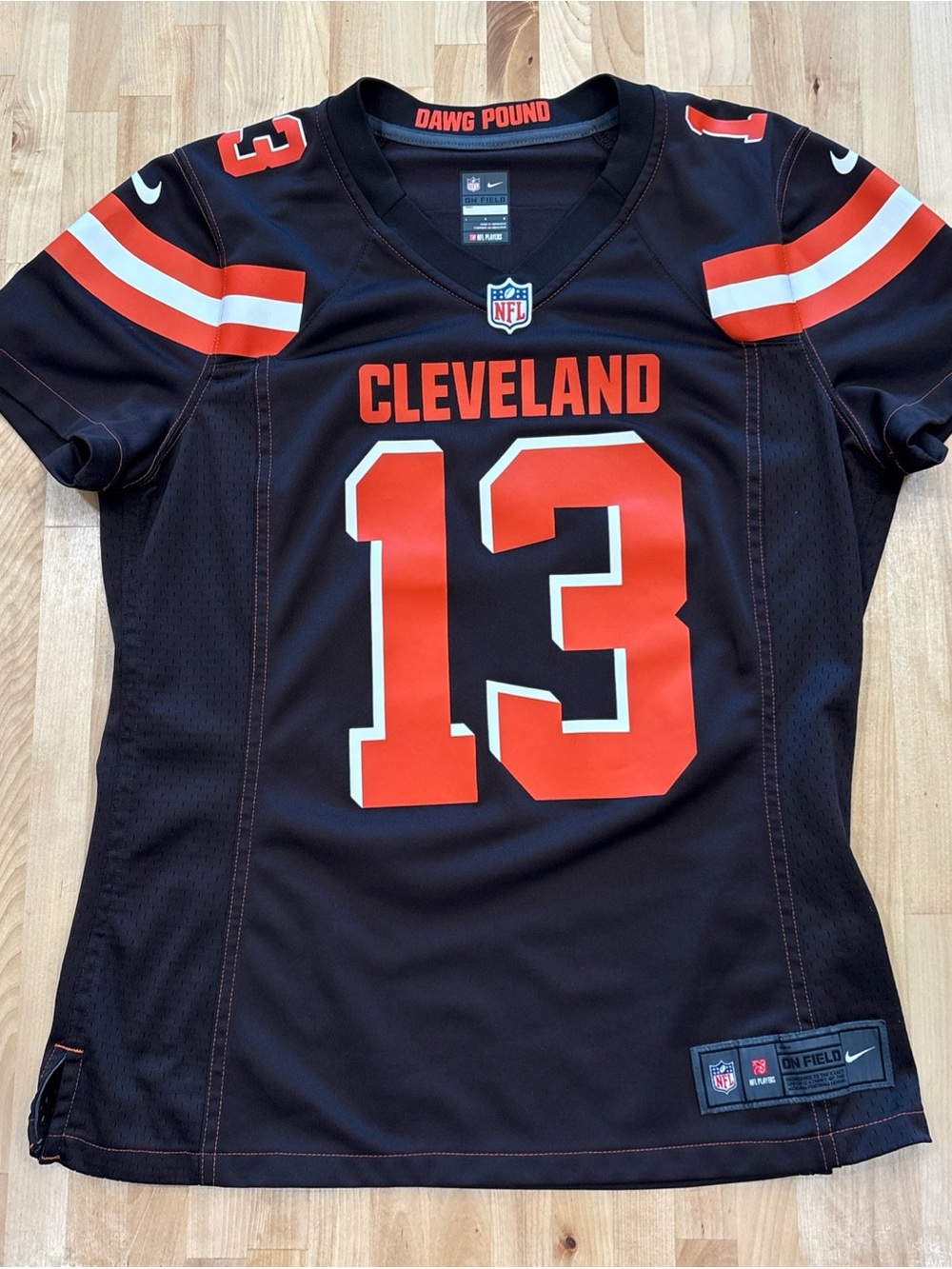 Nike Cleveland Browns Odell Beckham Jr OBJ #13 Women’s Large